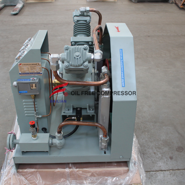 Kimya fabrikası yağsız nitrojen kompresörü WW-100-6-30 kullanıyor 